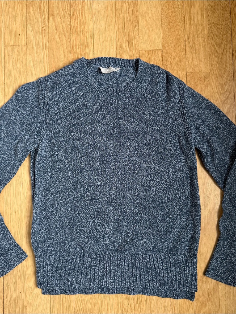Everlane Women’s Crewneck Sweater in Heather Blue